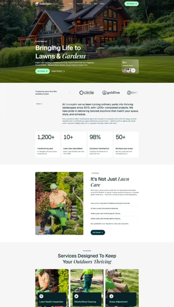 GreenSpire lawn care